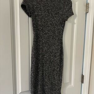 Charlotte Russe Black Midi Dress